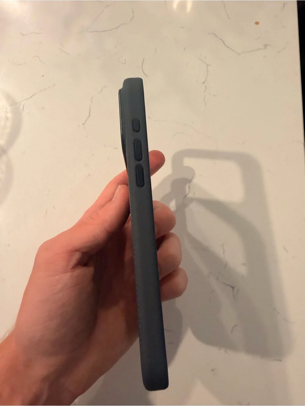 Apple iPhone 17 Pro Max Blue MagSafe case
